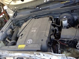 2013 TOYOTA TACOMA, SILVER, PRE-RUNNER MODEL, CREW CAB, 4.0L, AT, 2WD. Z26470